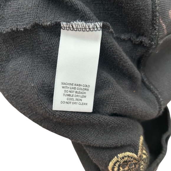 Vintage Lucky Brand Womens Y2K Asian Embroidered Hoodie Size M Skater Grunge - Picture 9 of 11